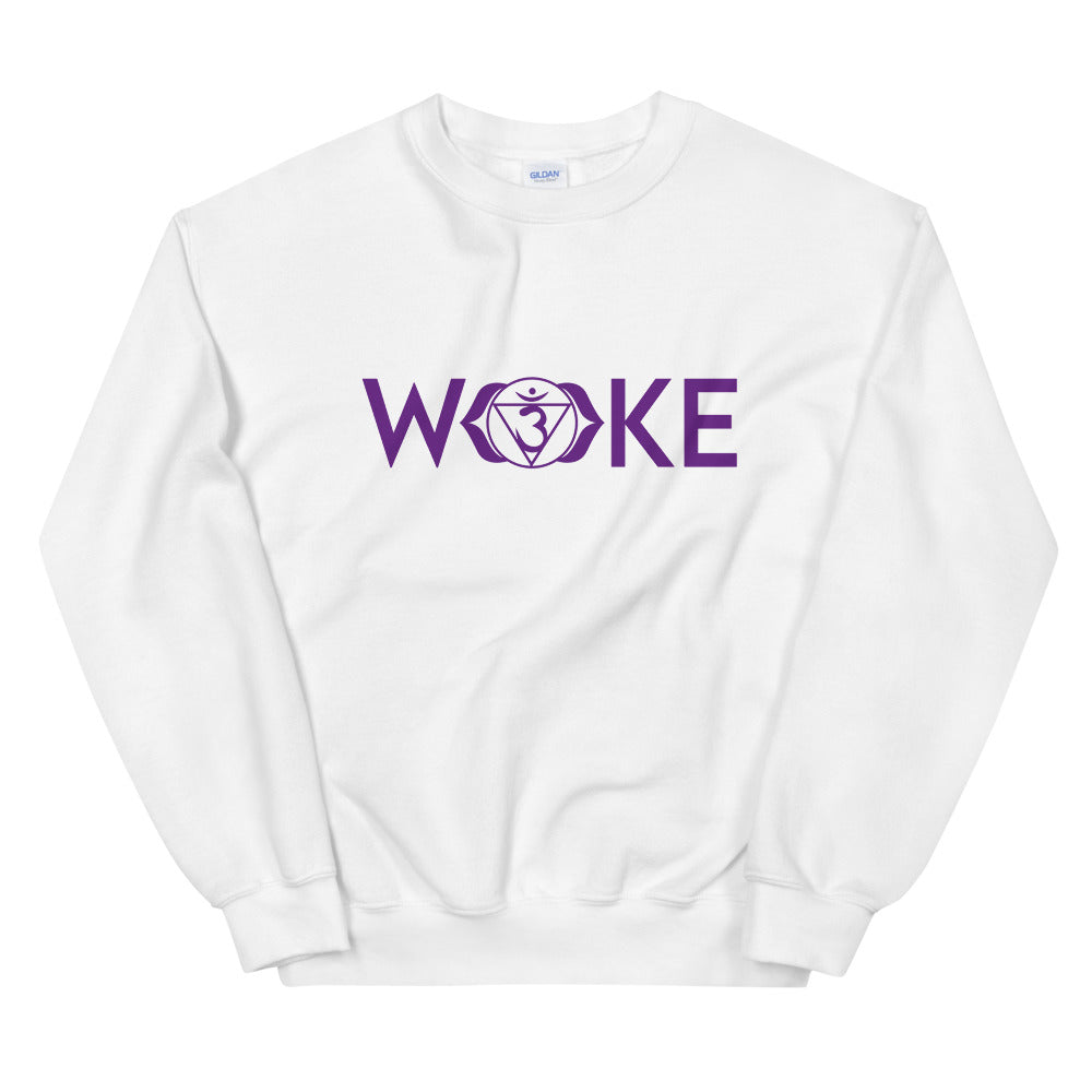 Purple Woke Third Eye Sweatshirt