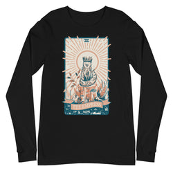 The Empress Fox Tarot Long Sleeve Shirt