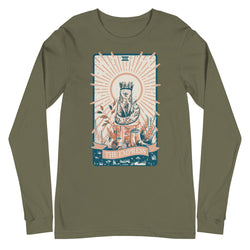 The Empress Fox Tarot Long Sleeve Shirt