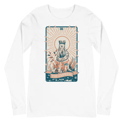 The Empress Fox Tarot Long Sleeve Shirt